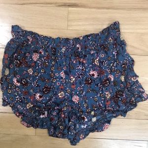 - Floral shorts